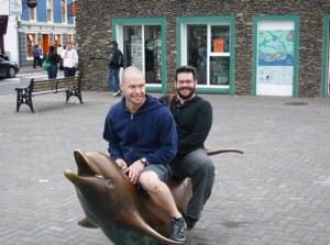 Jake and Damien return to Ireland...by dolphin!